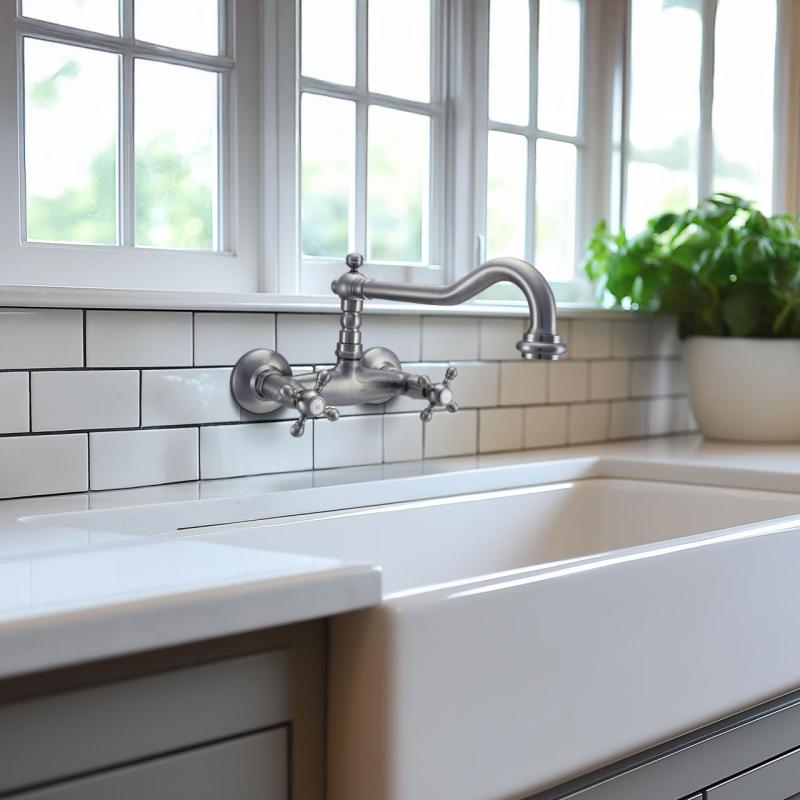 Ausmann Ceramic Mira Ceramiczna Biała Zlewozmywak - Podwieszany i Wpuszczany 590 x 458 mm z Korekiem ze Stali Nierdzewnej 1208970733