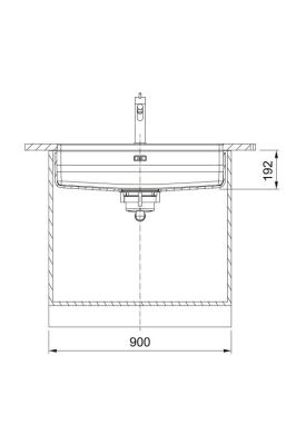 Franke Maris Quiet MQX 110.82 RVS Duży Zlew 820x424 mm Podbudowa 122.0694.476