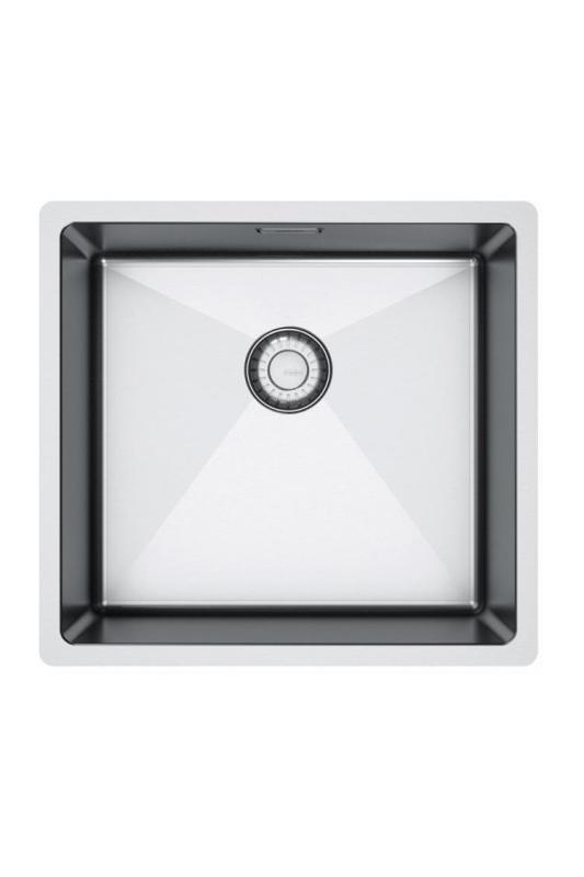 Franke Bolero Plus New R10 B2X 210-40-37 RVS Zlewozmywak płaski, podbudowa i nadbudowa 40x37 cm 127.0730.522