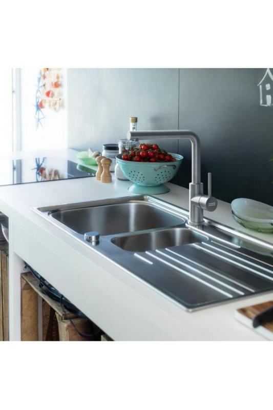 Franke Smart Glenda Kran Kuchenny Obrotowy Wylewka Nierdzewna 115.0706.985