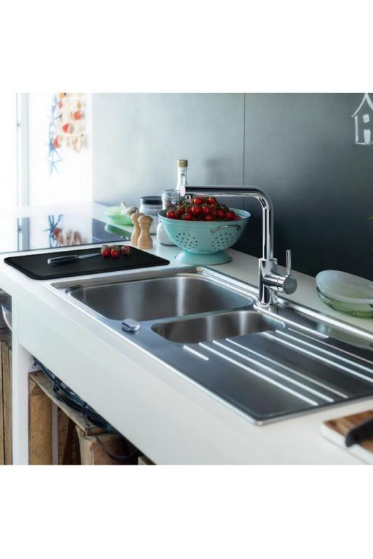 Franke Lina L Kran kuchenny z obrotową wylewką Chrom 115.0693.230