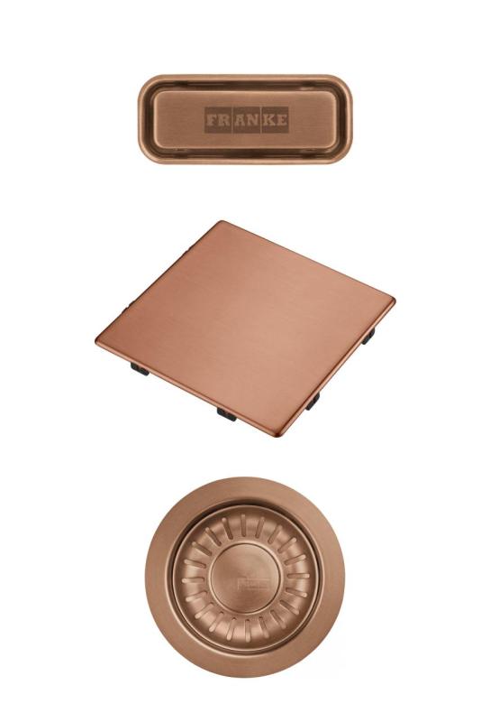 Zestaw kolorów Franke Kubus 2.0 Zestaw odpływowy Miedź 1208970832