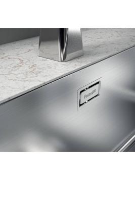 Foster Phantom Slimline RVS Zlew 71x40cm Podbudowa dla blatów ceramicznych 1208971121