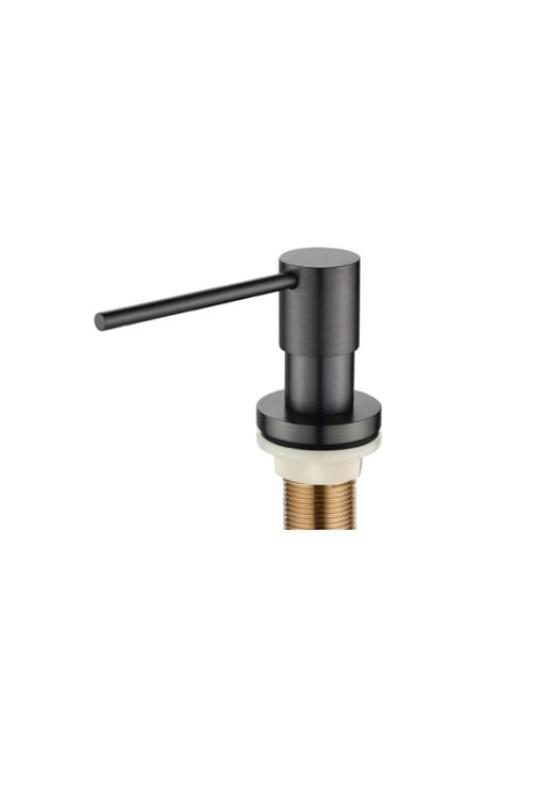 Ausmann Lirio Wbudowany Dozownik do Mydła Gun metal napełniany od góry 1208971201