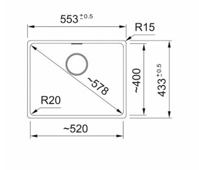 Franke Maris MRG 210-52 Fragranite krem do kawy zlewozmywak równoległy montaż 135.0725.665