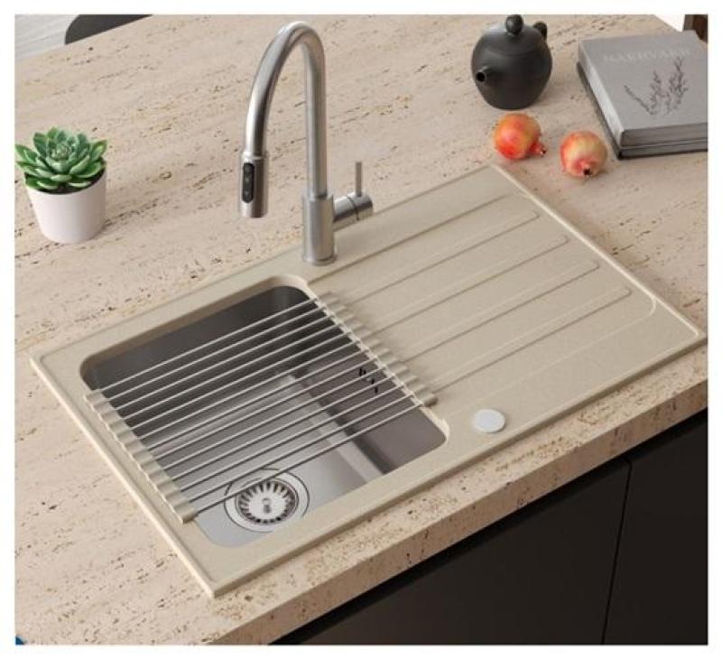 Quadri Viora Kran kuchenny ze stali nierdzewnej 3-drożny z dodatkowym podłączeniem do filtrowanej wody 1208971404