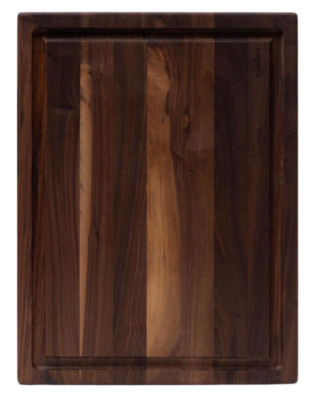 Woodsea Butcher Groove S - Deska do krojenia z orzecha z rowkiem na sok 45x30 cm 1208971534