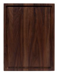 Woodsea Butcher Groove M - Deska do krojenia z orzechowego drewna z rowkiem na sok 50x38 cm 1208971535