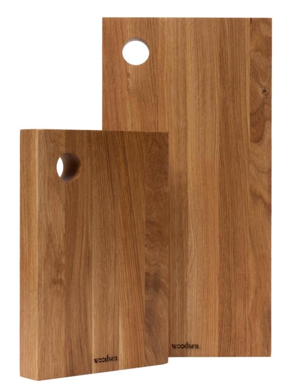 Woodsea Block Oak M - Dębowy klocek do siekania 33x22cm 1208971543