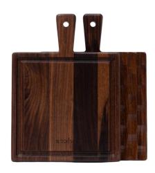 Woodsea Dunes Walnut S - Deska do krojenia z orzechowego drewna Dunes 27x20 cm 1208971547