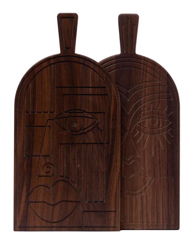 Maska Woodsea Orzech Włoski - Deska do krojenia i serwowania z orzechowego drewna 38x19 cm 1208971561