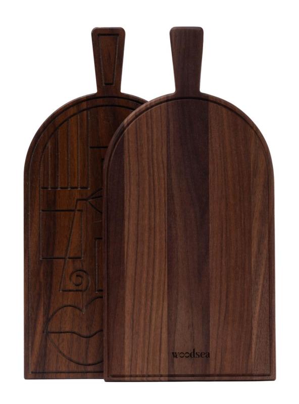 Maska Woodsea Orzech Włoski - Deska do krojenia i serwowania z orzechowego drewna 38x19 cm 1208971561
