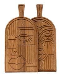 Maska Woodsea Oak- Dębowa deska do krojenia i serwowania 38x19 cm 1208971562