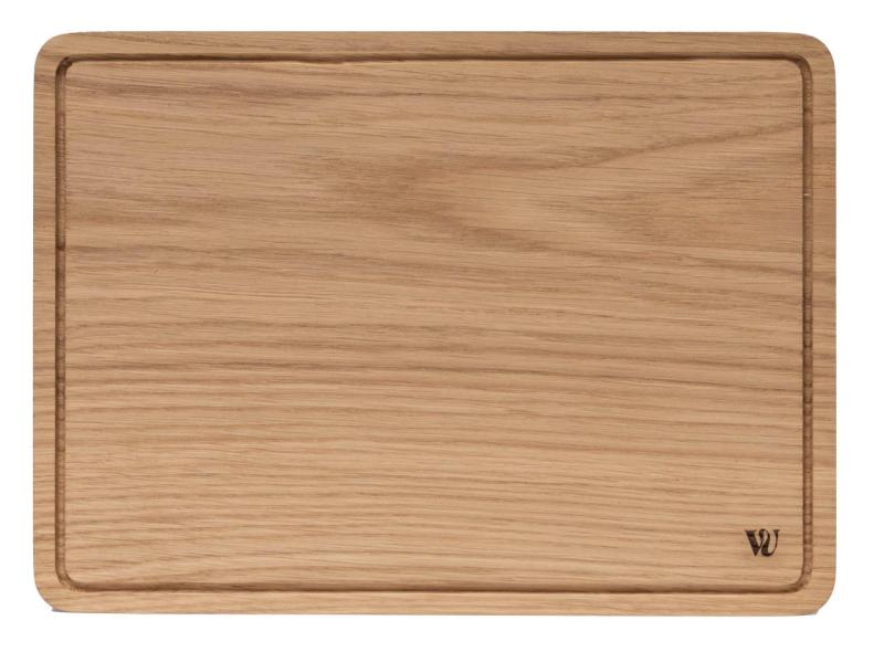 Woodsea Steak - Dębowa deska do krojenia i podawania steków 270 × 195 mm 1208971568