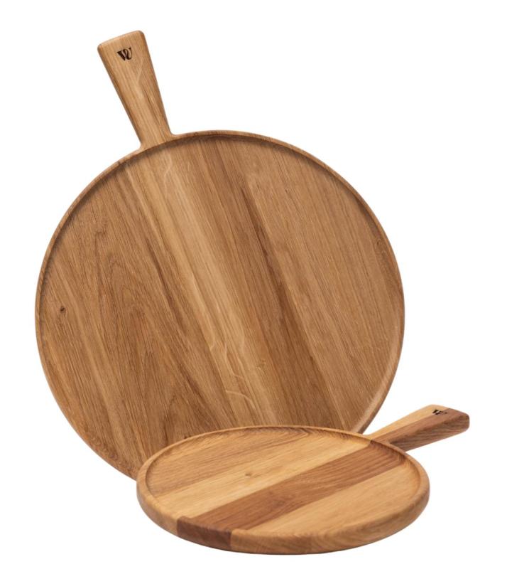 Woodsea Pizza S - Dębowa Deska do Pizzy Okrągła Ø25 cm 1208971582