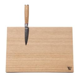 Woodsea Trzymaj Mój Nóż - Dębowy Uchwyt na Nóż Stół 32x22 cm 1208971599