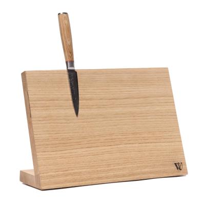 Woodsea Trzymaj Mój Nóż - Dębowy Uchwyt na Nóż Stół 32x22 cm 1208971599