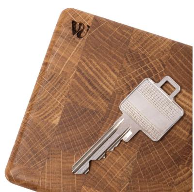 Woodsea End Grain Oak - Dębowy uchwyt na klucze 9x9 cm 1208971600