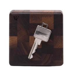 Woodsea End Grain Walnut - Kluczyk z orzecha włoskiego 9x9 cm 1208971601