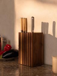 Woodsea Block Walnut S - Blok do noży z orzechowego drewna 13x8 cm 1208971608