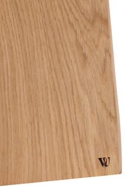 Woodsea Serving S - Dębowa Deska do Podawania 55x17 cm z skórzanym uchwytem 1208971615