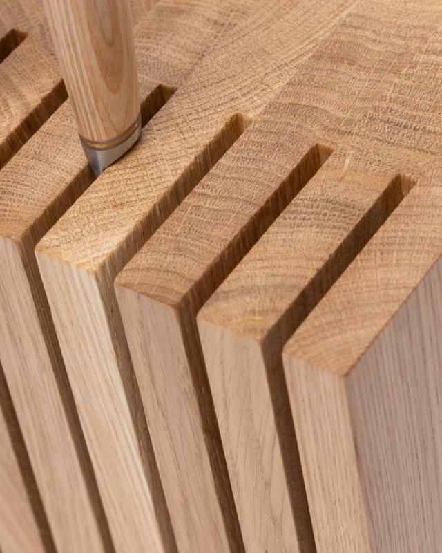 Woodsea Block Oak S - Blok na Noże z Dębu 13x8 cm 1208971617