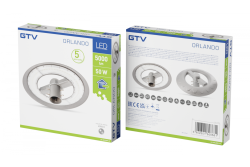 Oprawa ogrodowo-parkowa LED ORLANDO, 50 W, 5000 lm, 4000K, AC180-250V, IP65