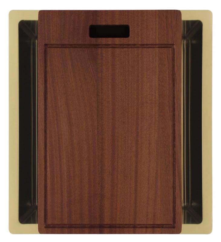 Pure.Sink Luxion Złoty zlew 36x40 cm podblatowy, wpuszczany i nablatowy PLX3640-60