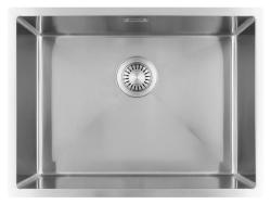 Pure.Sink Luxion Zlewozmywak ze stali nierdzewnej 55 x 40 cm do montażu podblatowego, wpuszczanego i natynkowego PLX5540-02