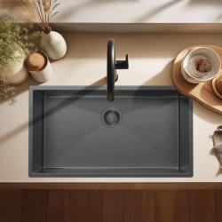 Pure.Sink Luxion Duża umywalka z brązu 74 x 40 cm, montaż podblatowy, wpuszczany i natynkowy PLX7440-61