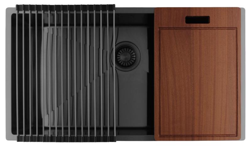 Pure.Sink Luxion Duża umywalka z brązu 74 x 40 cm, montaż podblatowy, wpuszczany i natynkowy PLX7440-61