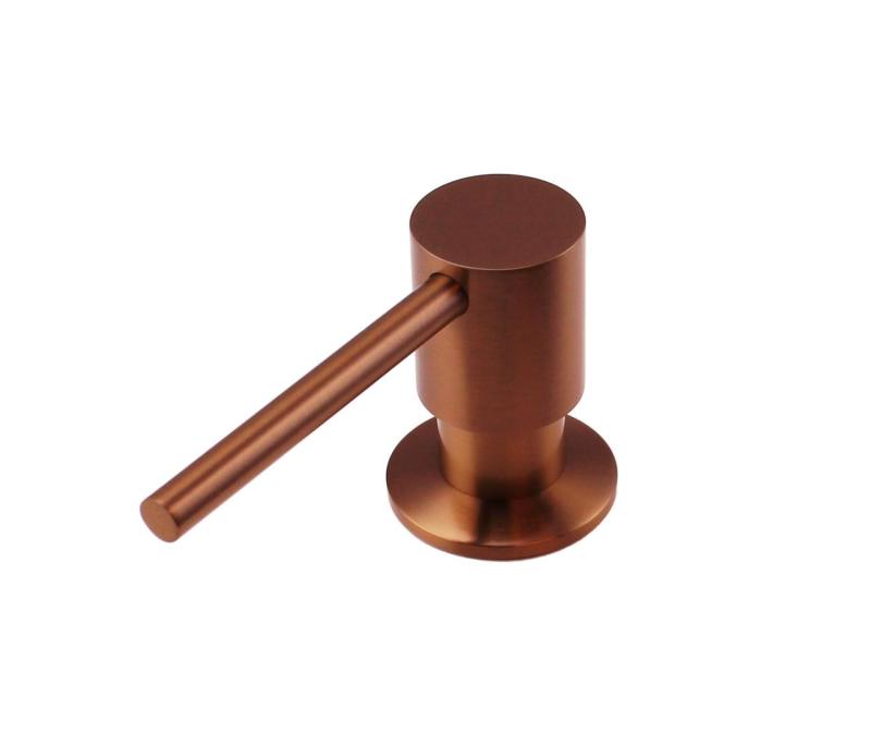 Pure.Sink Elite Steel Shine wbudowany dozownik do mydła PVD miedź, napełniany od góry PS9010-62