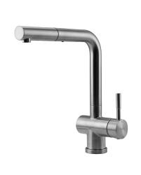 Pure.Sink Elite Steel Pulse-S kran kuchenny ze stali nierdzewnej z wysuwanym wylewem i trybem natrysku PS8500-02