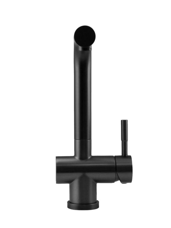 Pure.Sink Elite Steel Pulse-S kran kuchenny PVD z metalu pistoletowego z wysuwaną wylewką i trybem natrysku PS8500-61