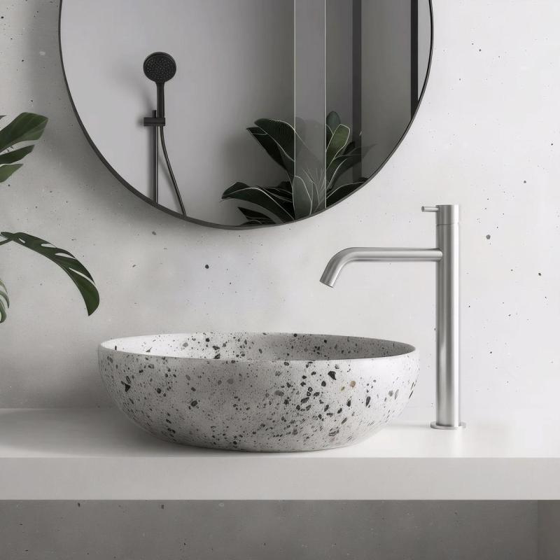 MURO TUA Wysoka bateria umywalkowa do umywalek chrom M1.A2.CR