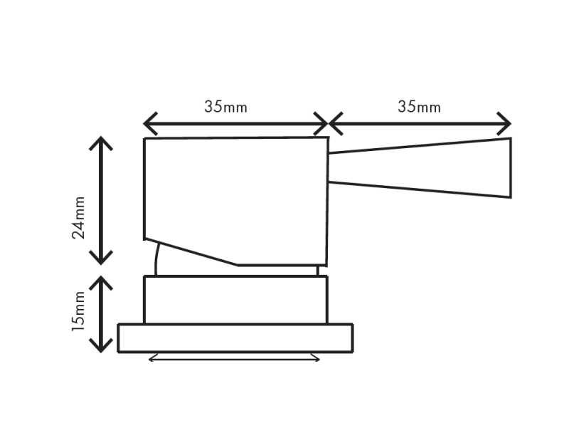 MURO TUA 2-otworowa bateria umywalkowa chromowana z wygiętą wylewką 1208972108