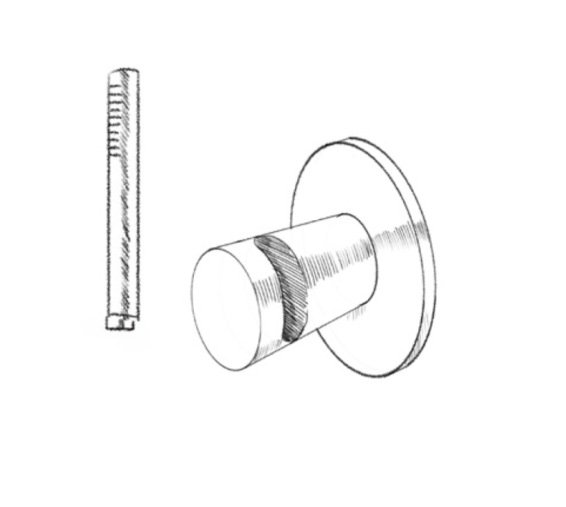 MURO TUA Zestaw prysznicowy Slim wraz z przyłączem ściennym chrom M1.BA1.S.CR