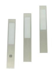 Indux Nex Zestaw LED do montażu w kuchni 3x3 W z wbudowanym przełącznikiem Touch-Dim Aluminium 1208972335