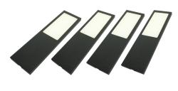 Indux Solin Zestaw oświetlenia kuchennego Multi Tone LED, 4 reflektory punktowe x 3,6 W, czarny 1208972346