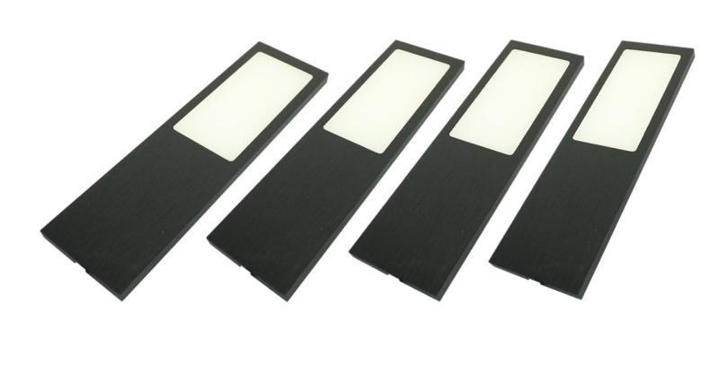 Indux Solin Zestaw oświetlenia kuchennego Multi Tone LED, 4 reflektory punktowe x 3,6 W, czarny 1208972346