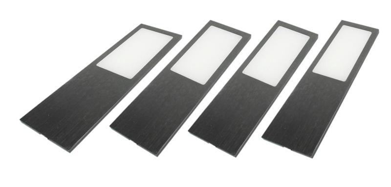 Indux Solin Zestaw oświetlenia kuchennego Multi Tone LED, 4 reflektory punktowe x 3,6 W, kolor brązowy metaliczny 1208972354