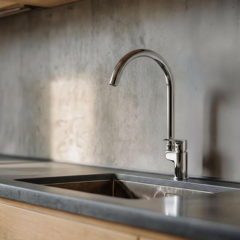 Aquanello Casa Bateria kuchenna chromowana z górnym uchwytem CR-1202-CS