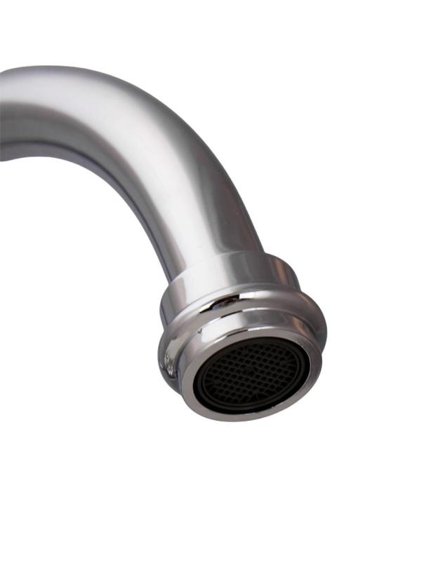 Aquanello Heritage Ascot Klasyczna kuchnia Nostalgiczna bateria kuchenna Chrom z okrągłą wylewką CR-4003-HA