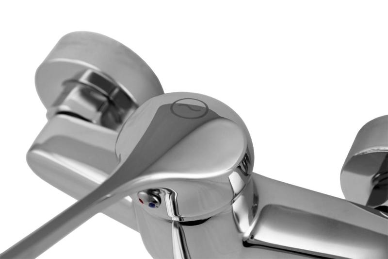 Aquanello Medic Kran kuchenny ścienny z długą rączką chrom CR-1005-MD