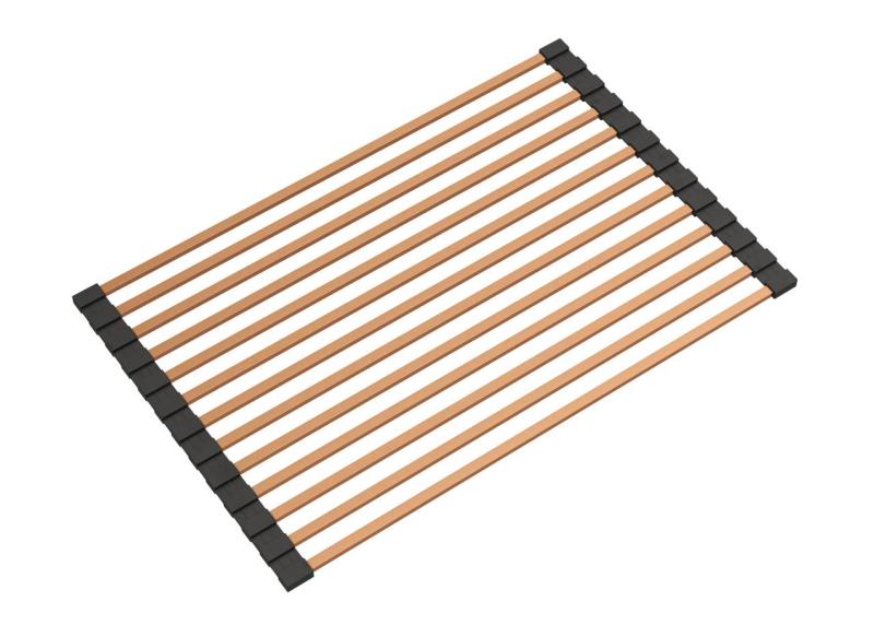 Ausmann Mosel Combination Set Sink PVD Copper 50x40 cm with Kitchen Faucet, Soap Dispenser, and Roll Mat 1208972563