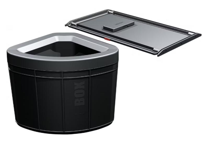 Franke Sorter Solo 60 obrotowy system odpadów na drzwi 40-litrowy kosz na śmieci z filtrem węglowym 1210307572