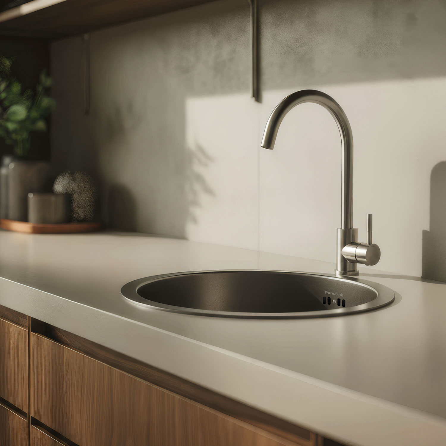 Okrągłe kształty w kuchni